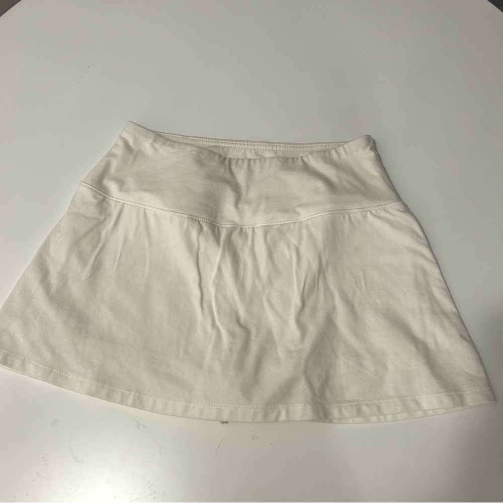 White Miniskort